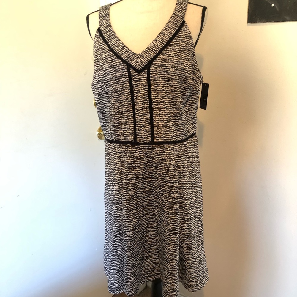 NWT Black/White Dress